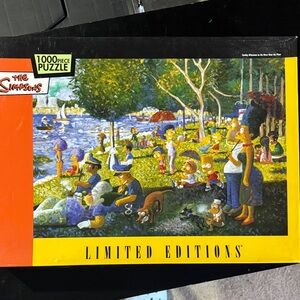 The Simpsons “Sunday Afternoon on the River Near the Plant” Puzzle